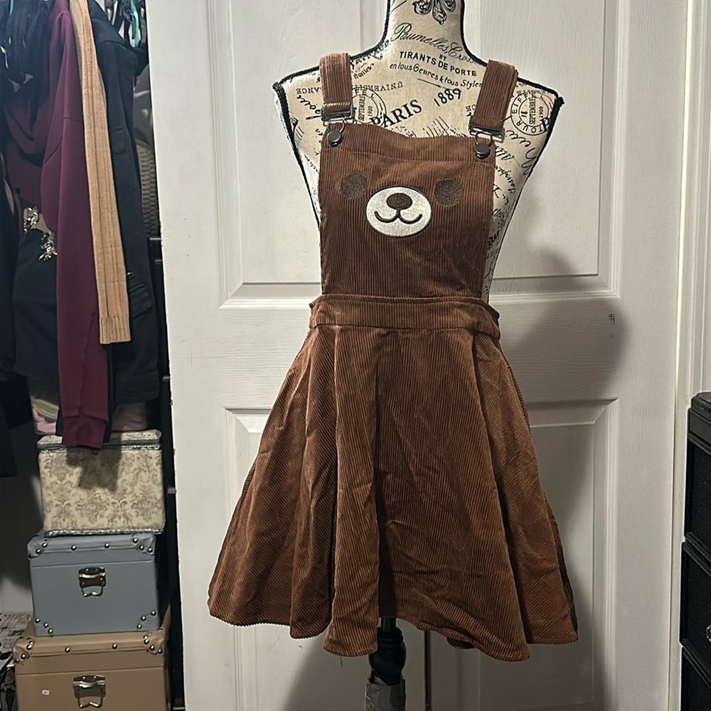 NWT - Hot Topic Teddy Cord Skirt Jumper